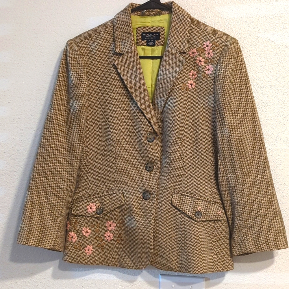 American Eagle Outfitters Blazer Jacket Large